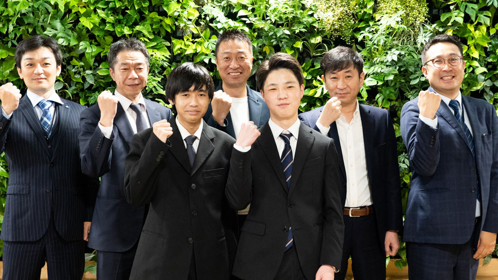 2021年ヤブシタ新卒社員入社式