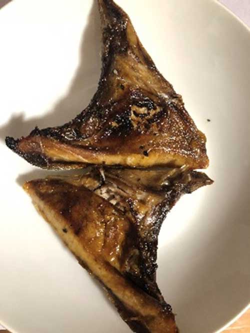 ブリのカマ焼き