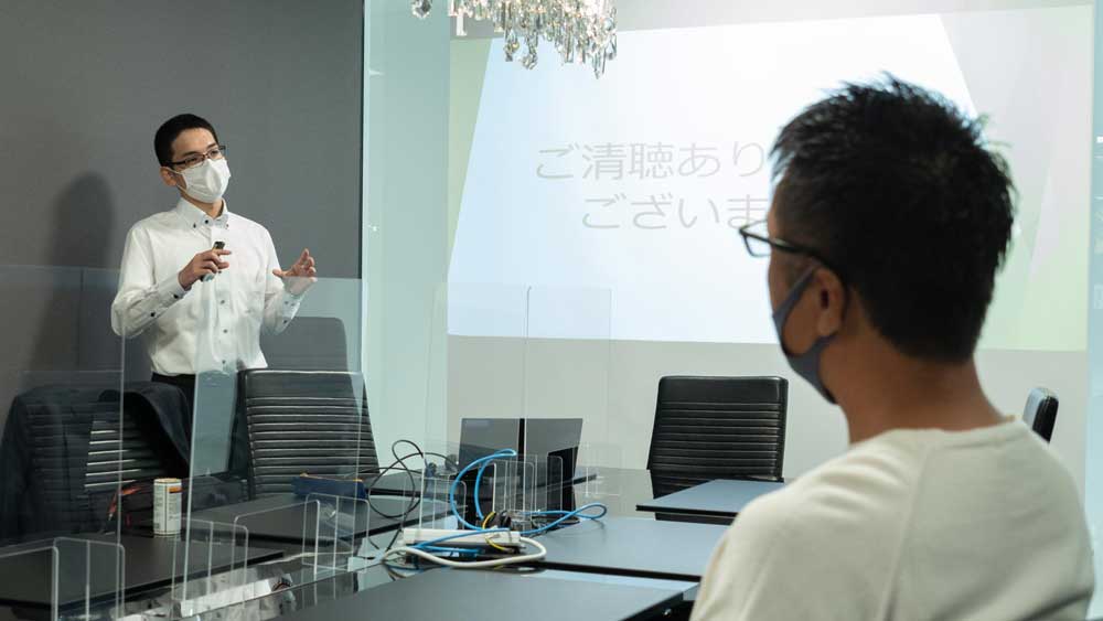森社長への自己紹介プレゼン