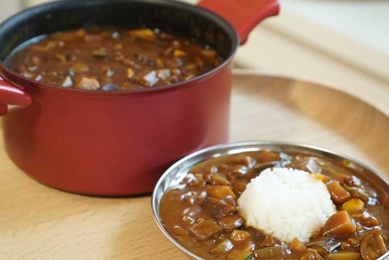 ヤブシタ農園産夏野菜カレー