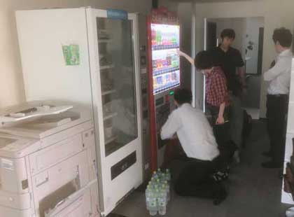 社内の様子
