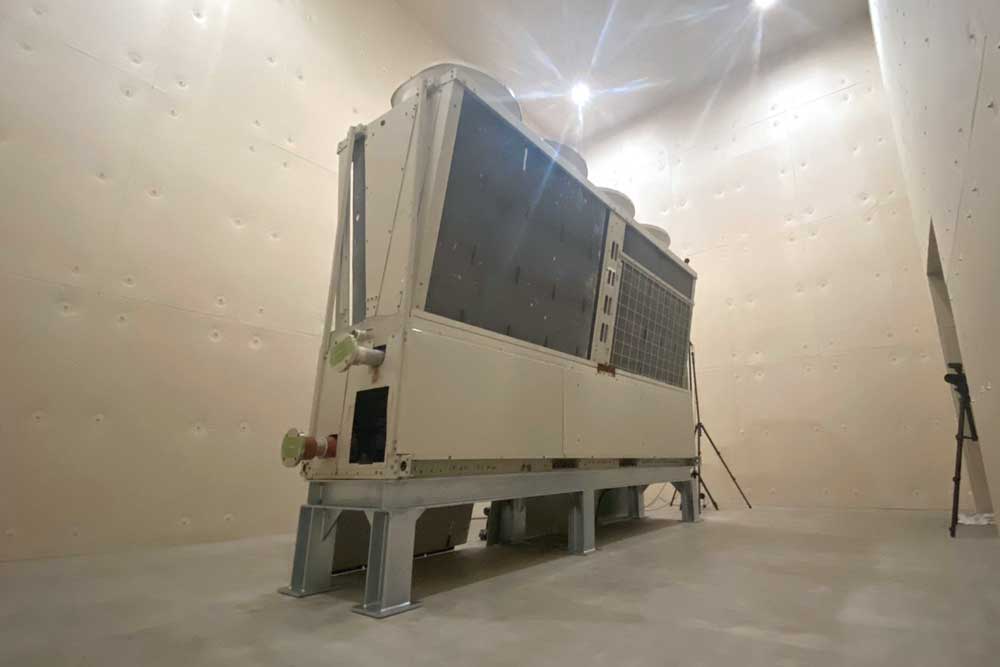 モジュールチラー用防音システム