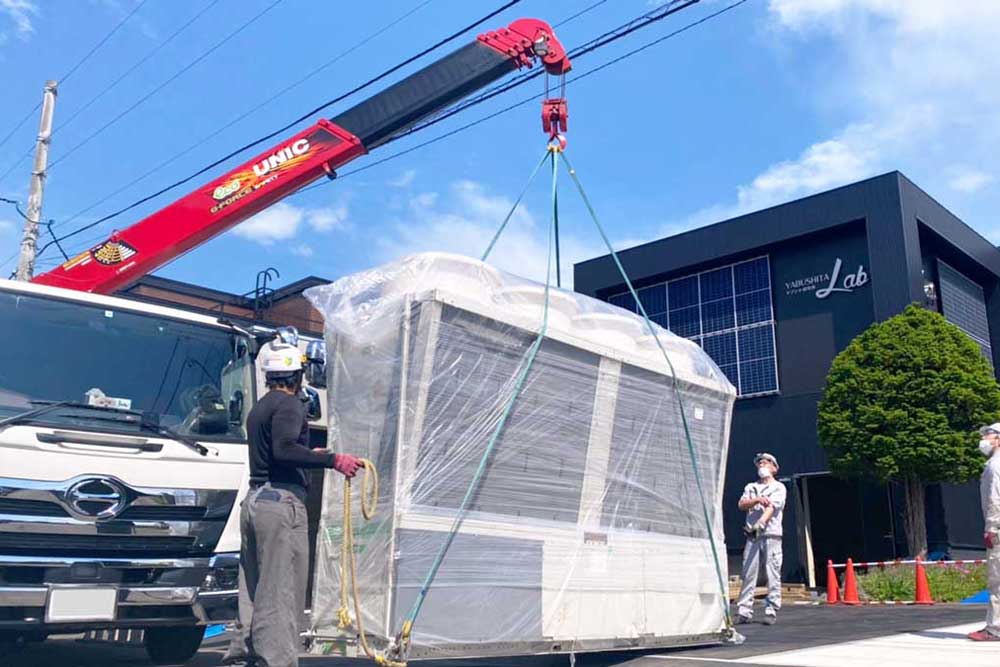 モジュールチラー用防音システム